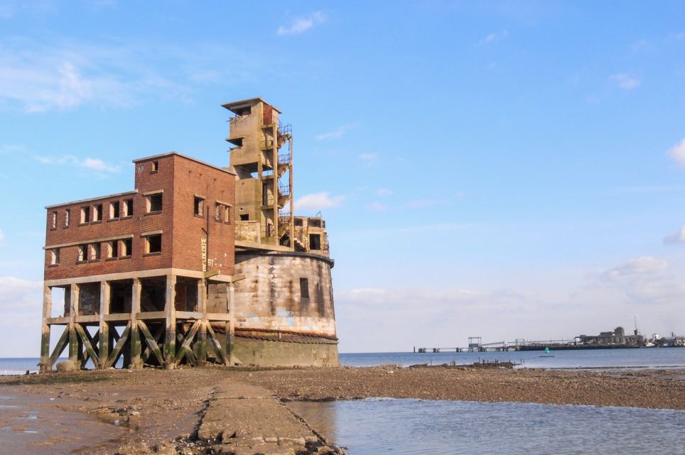 Grain Tower battery & Sheerness Docks